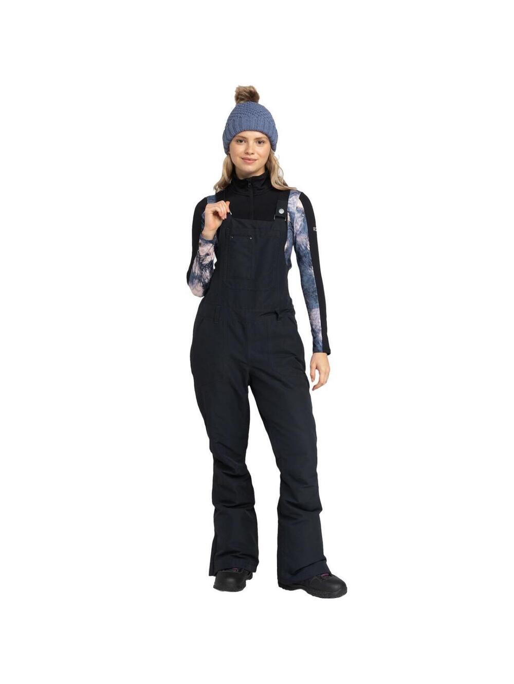 Roxy Women's Rideout Bib black snow bibs size M #snow #winter